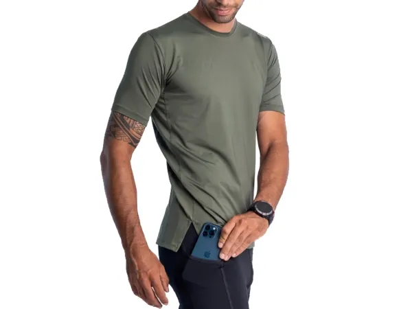 Remera Oxx Balance Dry Green Hombre